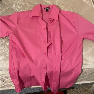A pink dress hoodie from George